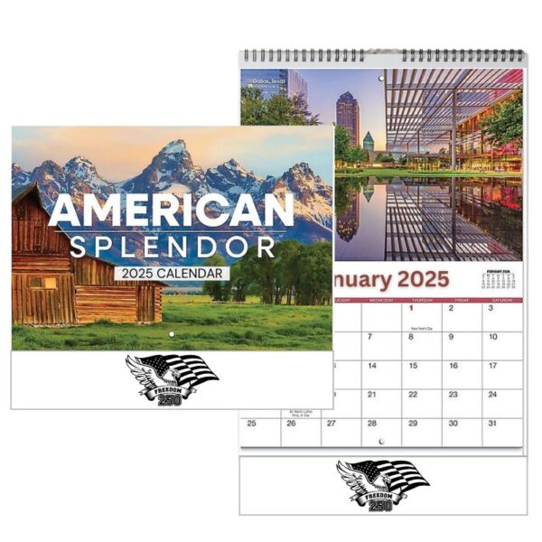 American Splendor Stapled Wall Calendar